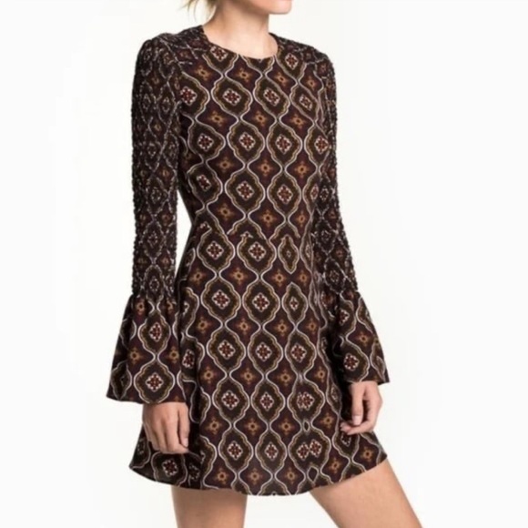 A.L.C Alexa A-Line Silk Mini Dress - Kaleidoscope - Size 2 - NWoT! - Picture 2 of 10